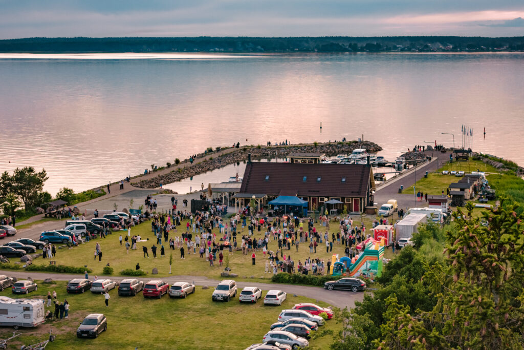 Sündmus Võsu sadamas drooniga foto